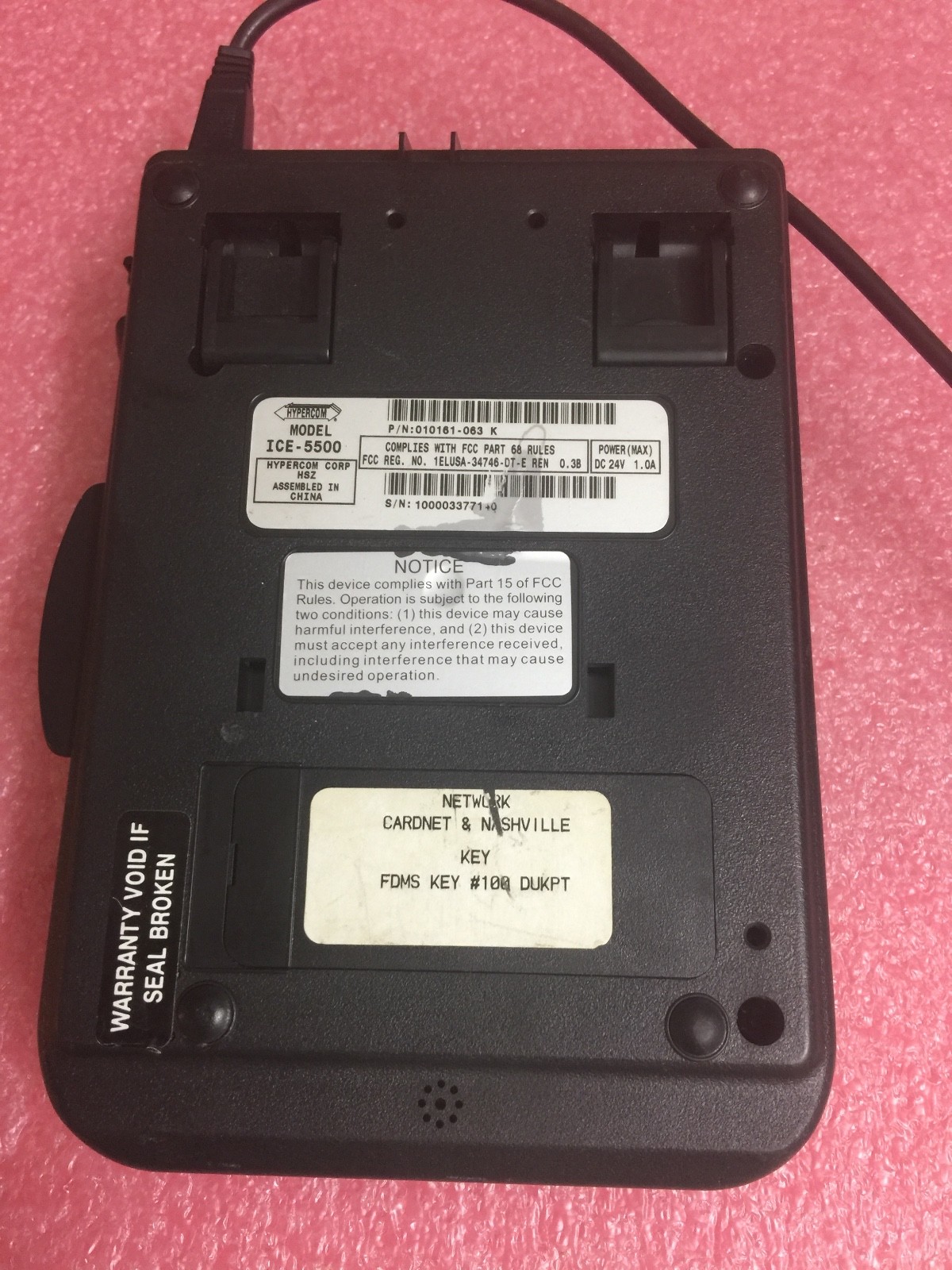 Hypercom ICE5500 POS Transaction Terminal | eBay
