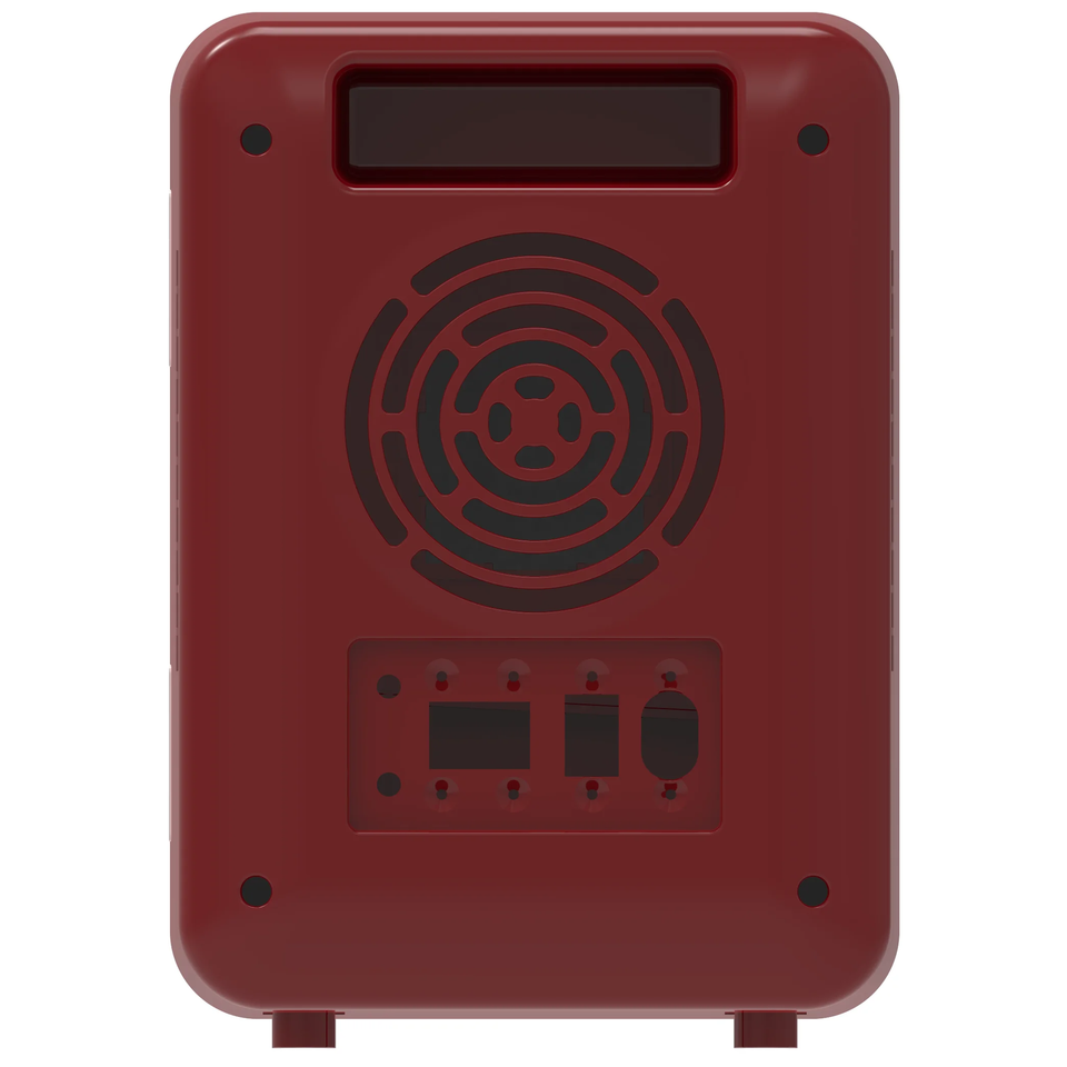 Dr Pepper, Portable 6Can Mini Personal Fridge Cooler, MIS135DRP