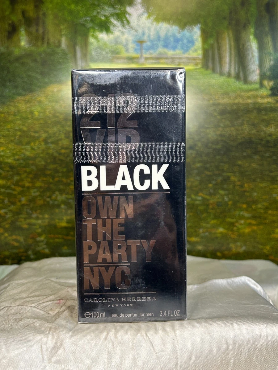 CAROLINA HERRERA 212 VIP BLACK OWN THE PARTY 100ML EDP SPRAY NEW