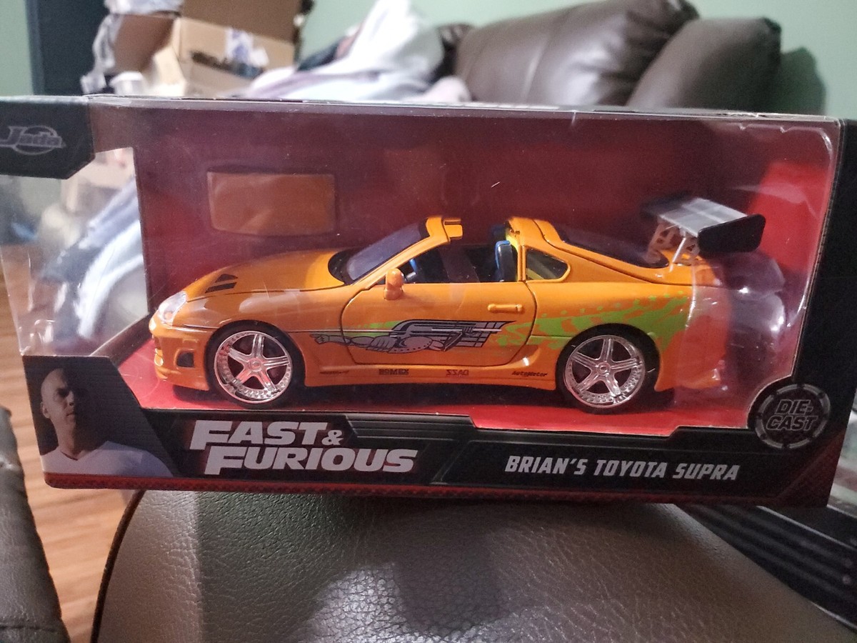 Jada Fast & Furious 1/24 Brian's Toyota Supra 801310971680| eBay