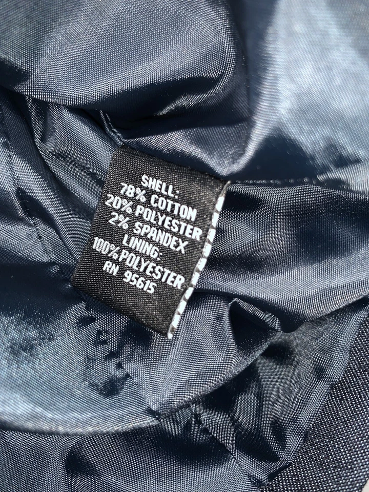 Blazer vaquero elástico manga larga Rafaella usado para mujer (talla 8P) Foto 4 de 4