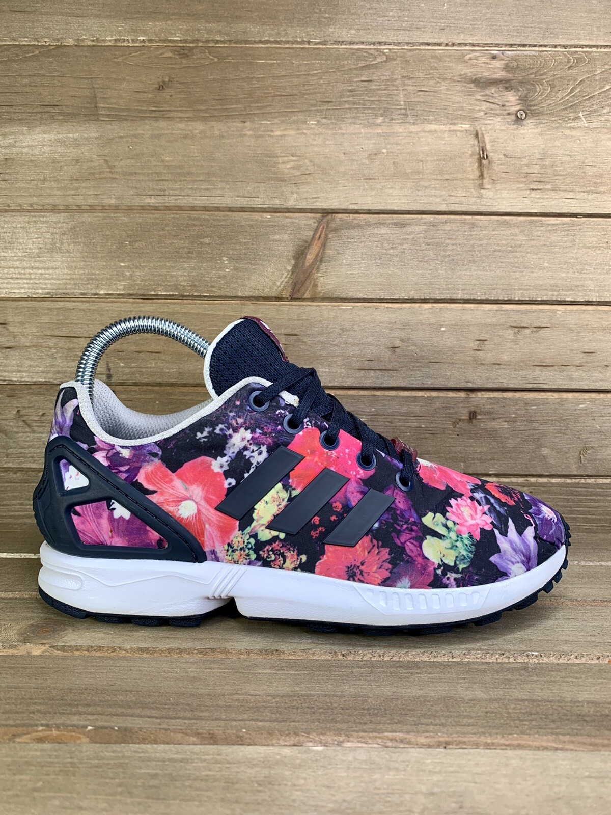 Women's Adidas Fusion Floral ZX Flux Athletic Shoes Size 5.5 | eBay