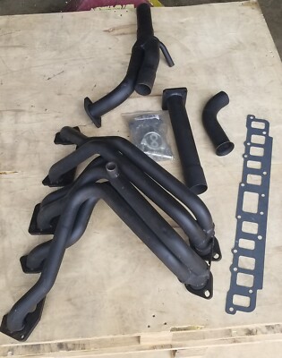 Scratch/Dent Black Coated Exhaust Header Manifold 87-90 Jeep Wrangler 4.2L 6-Cyl
