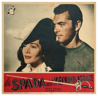 La spada del vendicatore Il ritorno di Don Riccardo - poster Fotobusta 34x33 cm