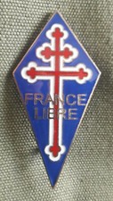 insigne  perchoir France libre  Londres . FNFL .  liberation 1944 ww2 . 