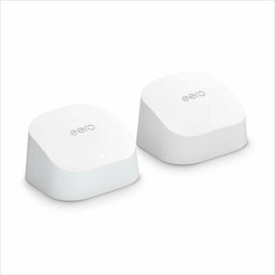 Amazon eero 6 dual-band mesh Wi-Fi 6 router Zigbee smart home hub extender