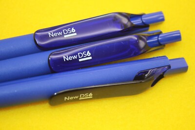 Prodir Kugelschreiber 3Stk New DS6 blau soft touch original Swiss made Pens