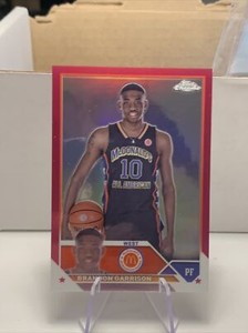 2023 Topps Chrome McDonald's All American Basketball Fuchsia Refractor Brandon Garrison #66