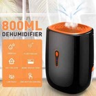 Portable Dehumidifier 800ML Home Electric Moisture Absorber Basement Desiccant