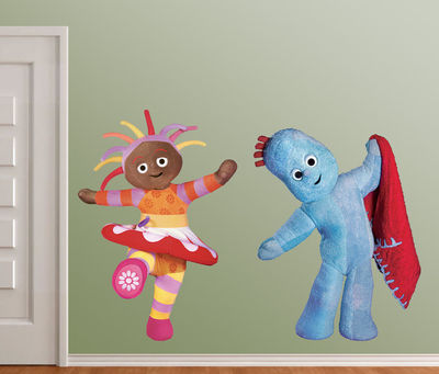 Upsy Daisy And Iggle Piggle In the Night Garden/Wall Art Vinyl