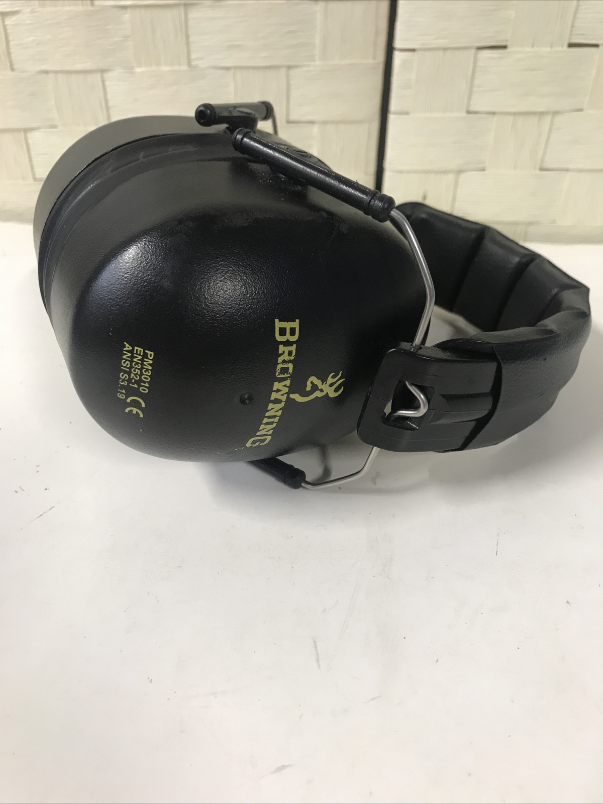 BROWNING Gun SAFETY EAR MUFFS PM3010 BLACK eBay
