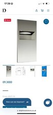 dolphin Recessed Paper Towel Dispenser and bin