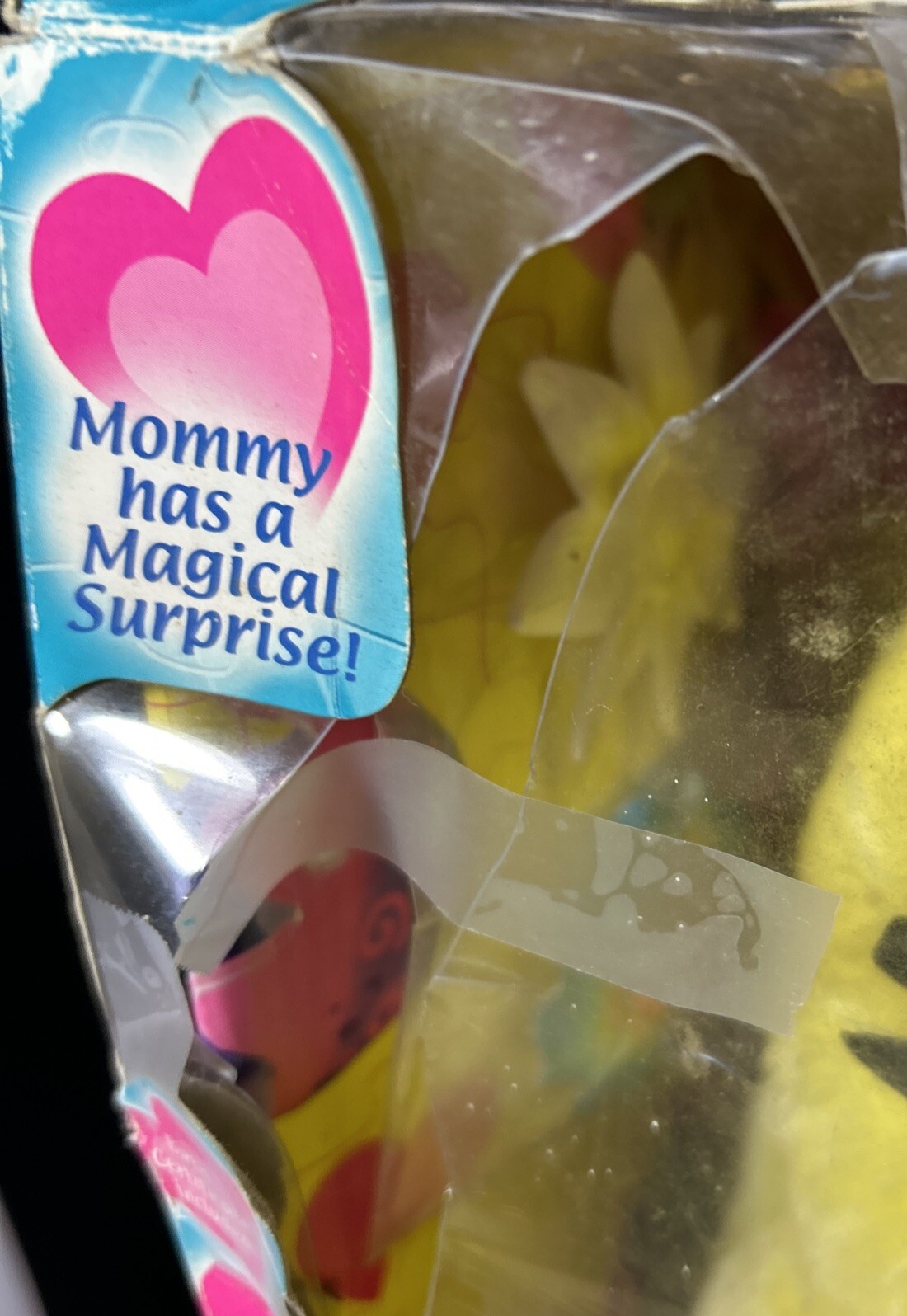 NEW Wuv Luvs Electronic Plush Toy Trendmasters 1999 Mommy And Baby Egg Yellow