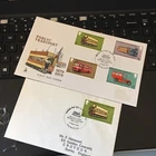 Guernsey Mercury 2 First Day Covers 1979￼ Public transport buses and trams FDC