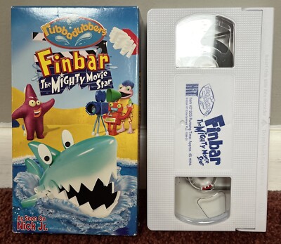 Finbar The Mighty Movie Star - The Rubbadubbers Nick Jr VHS (White Tape