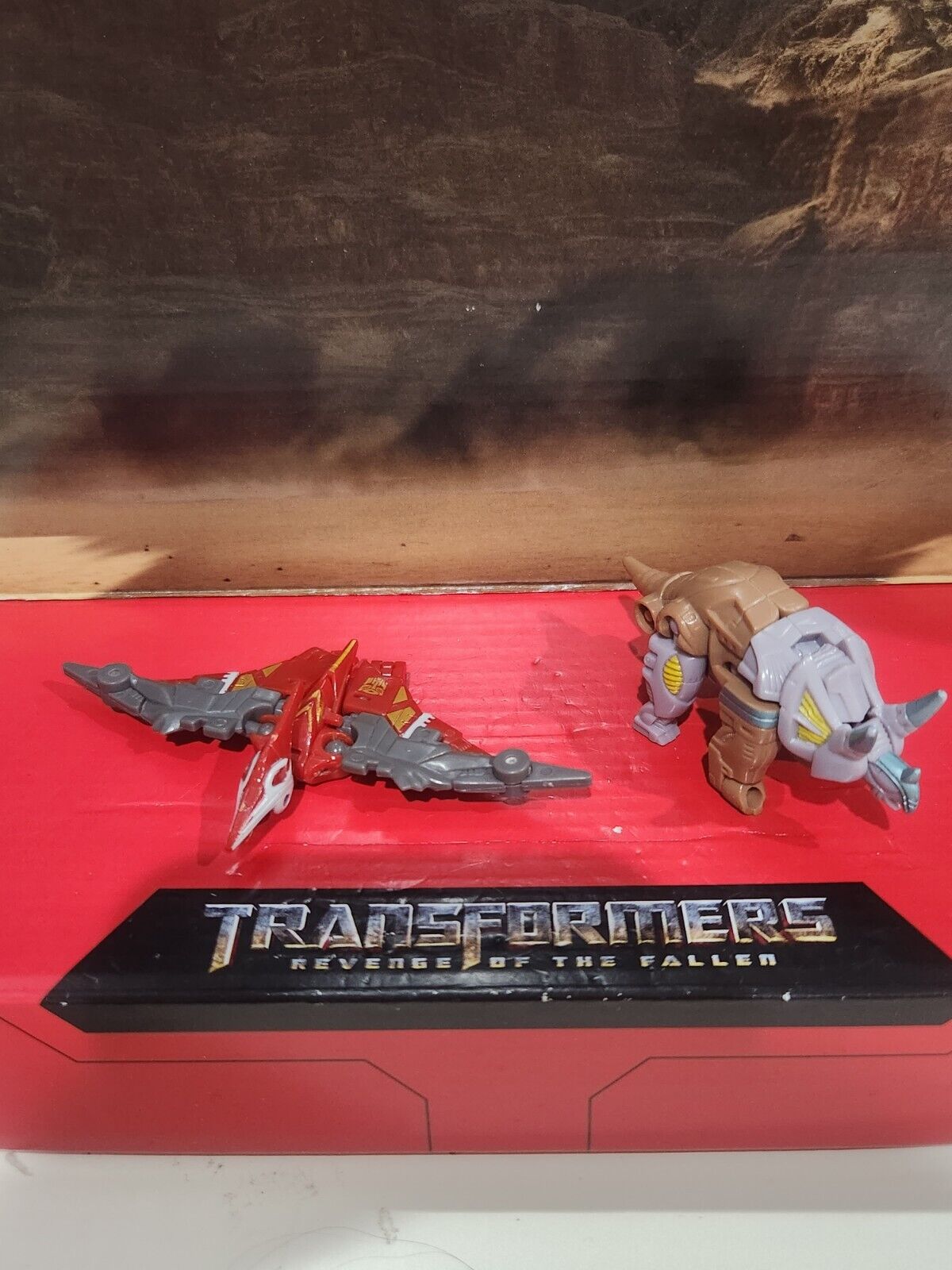 Transformers Robots In Disguise RID dinobots Mini Cons Knockdown & Swoop
