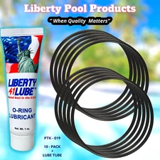 SPX2300Z4  Strainer Cover O-ring  PTK-019 By Liberty Seals (10-PACK) For Hayward