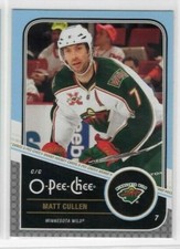Matt Cullen 11-12 O-Pee-Chee OPC Base Common #38 Minnesota Wild