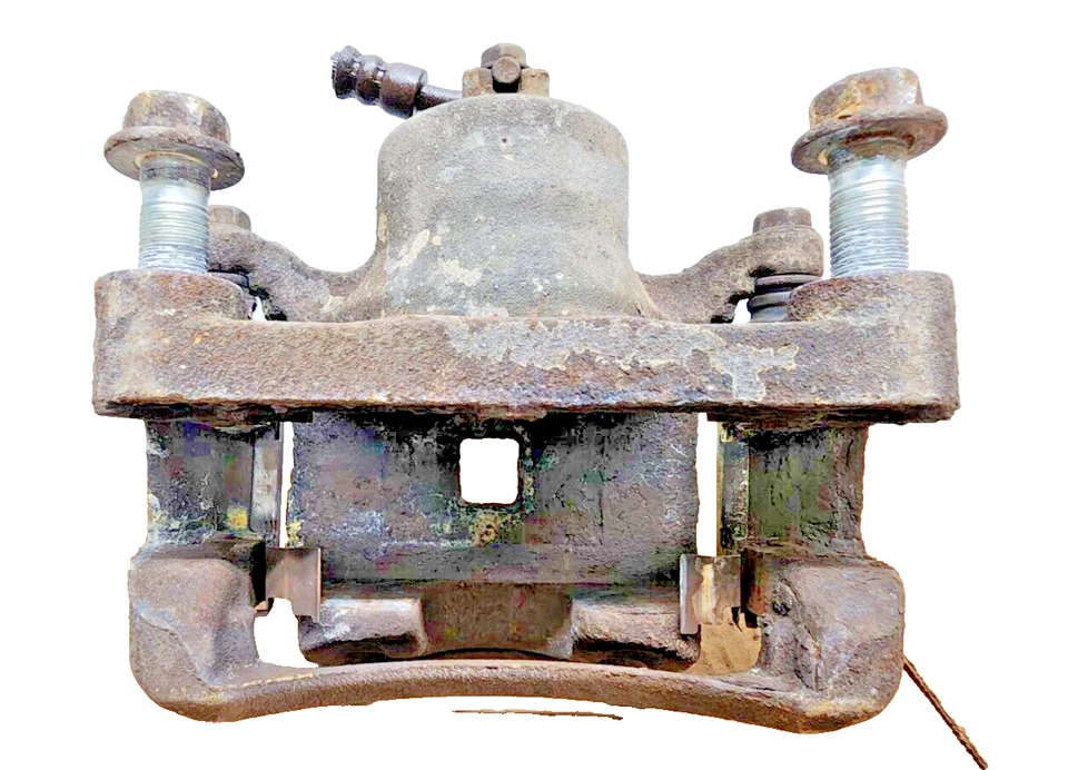 Pinza de freno delantera izquierda del lado del conductor Nissan Sentra 2007-2012 OEM Foto 4 de 4