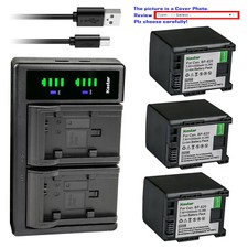 Kastar Battery LTD2 USB Charger for BP-820  Canon XA10, XA11, XA15, XA20 Camera