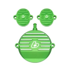 Kawasaki KLX140 TBparts Green billet head cover kit  Kawasaki KLX140 TBW9428