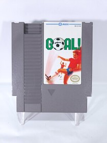 Goal (Nintendo Entertainment System, 1989) NES Tested Works Soccer (B)