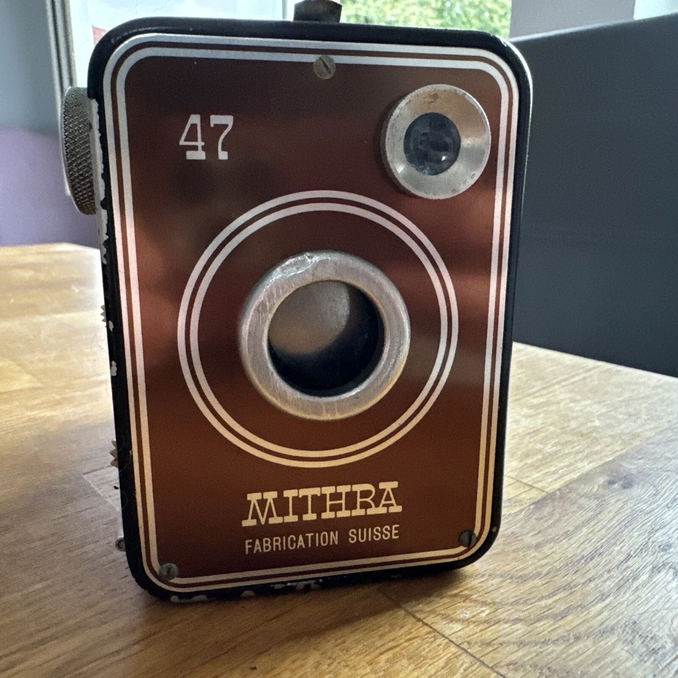 AGFA MITHRA 47 - Seltenes Modell von AGFA Suisse - Schweiz 1947 - Funktioniert - Bild 2 von 4
