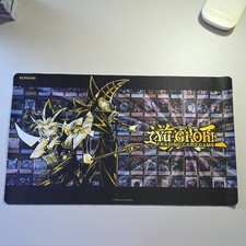 Konami Yu-Gi-Oh Trading Card Game Anime Mouse Pad / Playmat, Black Multicolor