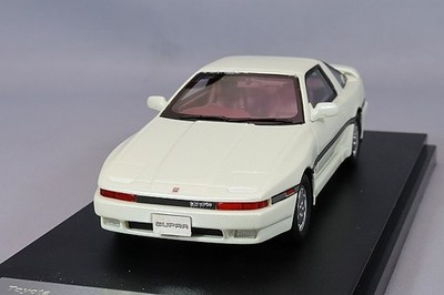Hi-Story HS441PW 1:43 Toyota Supra 3.0GT Turbo Limited 1987 White Pearl Mica