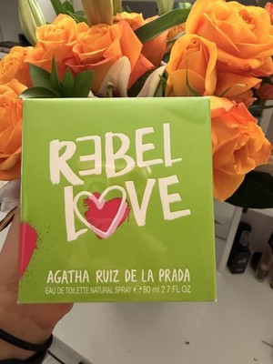 Agatha Ruiz de la Prada Rebel Love EDT 80ml 2.7oz Sealed New