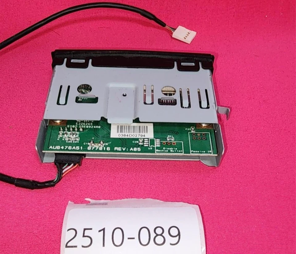 OEM HP Pavilion 575842-001 15-In-1 Media Memory Card Reader w/ Cable AU6476a51 - Image 3 of 4