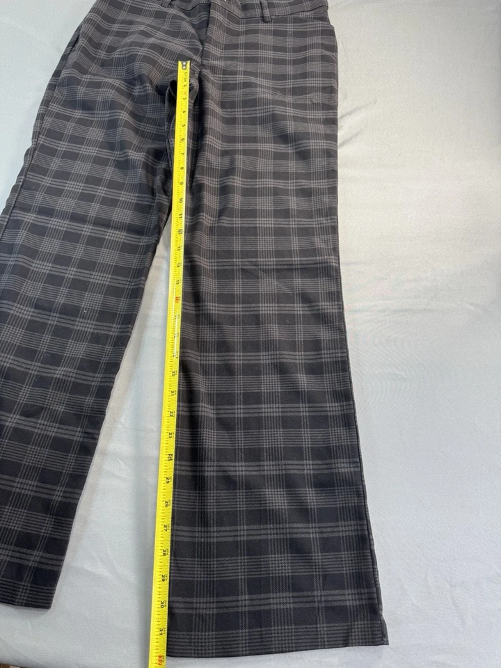 Pantalón Lee Para Mujer Flex Motion Calce Regular Tiro Medio Negro Cuadros 8 Mediano Foto 3 de 4