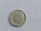 1960 Silver Roosevelt dime.  AU