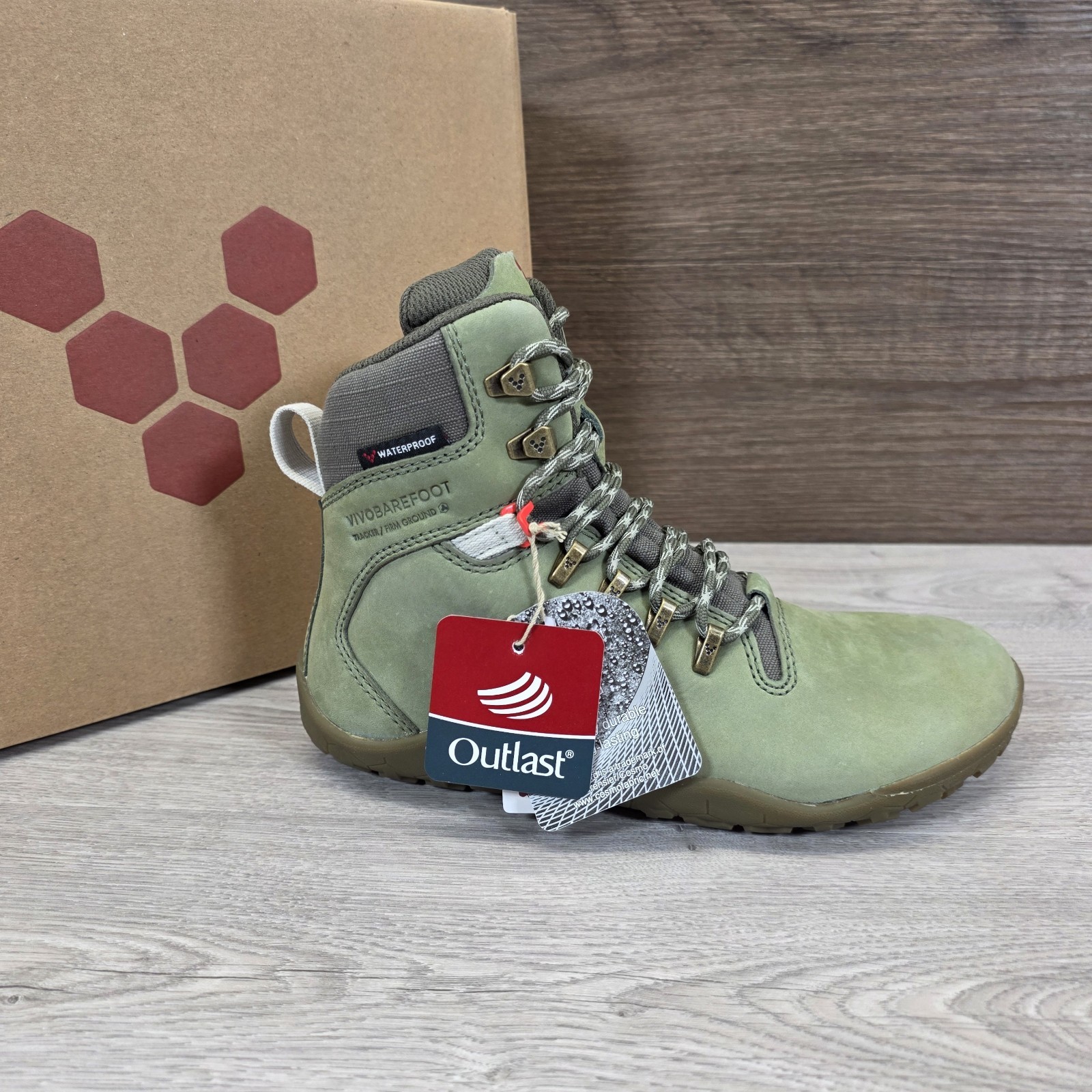 VivoBarefoot Tracker II FG Women's Waterproof Leather Hiking Boots