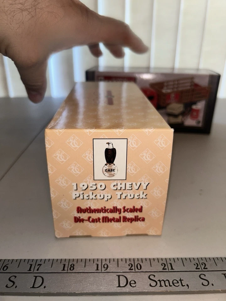 J.I. Case 1950 Chevy Pickup Truck 1/25 Scale By Ertl NIB - Image 3 of 4