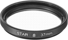 37Mm Star Lens Filter, Starburst Lens Filter 8 Points Star Camera Lens Filter fo