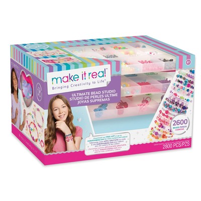   Ultimate Bead Studio. DIY Tween Girls Beaded Jewelry Making Kit. Arts and C...