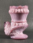 Boyd's Crystal Art Glass BIRD TOOTHPICK HOLDER #3 LAVENDER Purple 3-30-82 NOS — photo 5