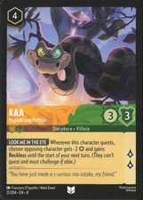 Disney Lorcana Reign of Jafar 21/204 - Kaa Hypnotizing Python NM Regular