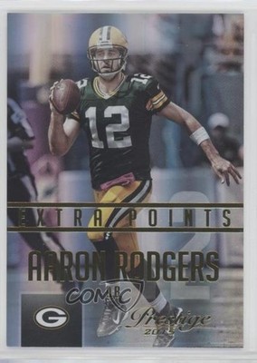 2015 Panini Prestige Extra Points Gold 35/50 Aaron Rodgers #93 08w7