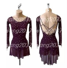 Ice skating dress Competition Figure Skating Twirling Costume