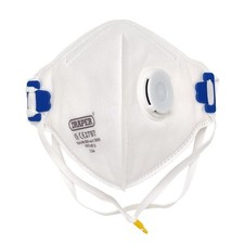 Fpp3 Nr Vertical Fold Flat Face Masks With Valve (Pack Of 10) - 21244
