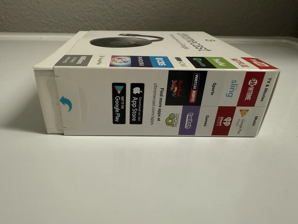 SEALED Google Chromecast 2nd Gen HD Media Streamer NC2-6A5 (GA3A00093-A14-Z01) - Image 2 of 3