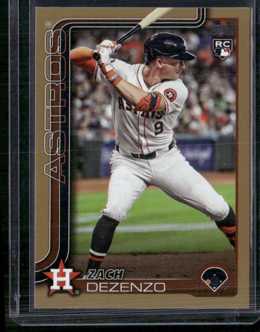 2025 Topps #89 Zach Dezenzo Gold #/2025