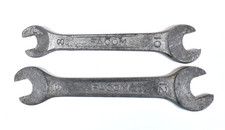 2 Vtg FACOM Metric Spanner Wrenches 8mm 9mm 10mm 12mm