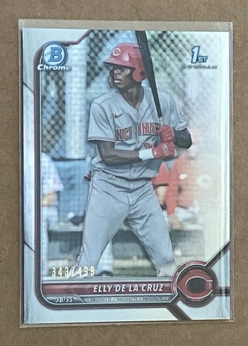 Elly De LA Cruz [Refractor] #BCP-50 2022 Bowman Chrome Prospects card