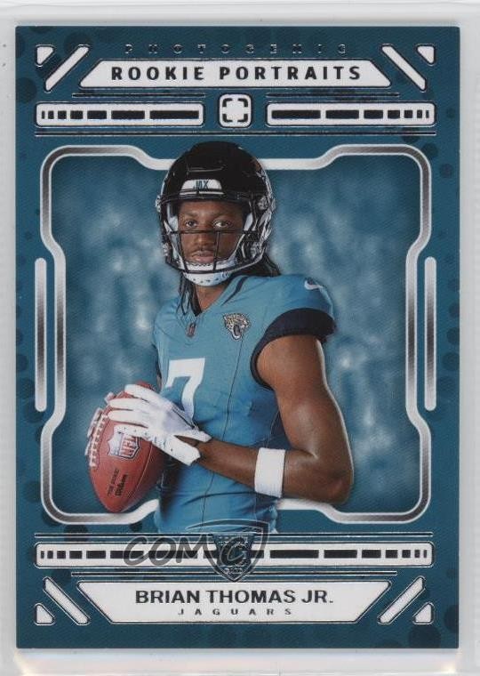 2024 Panini Photogenic Rookie Portrait Brian Thomas Jr #158 Rookie RC