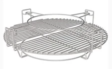 Stainless Steel Standard Half Moon Cooking Rack Grate for Kamado Joe-New!