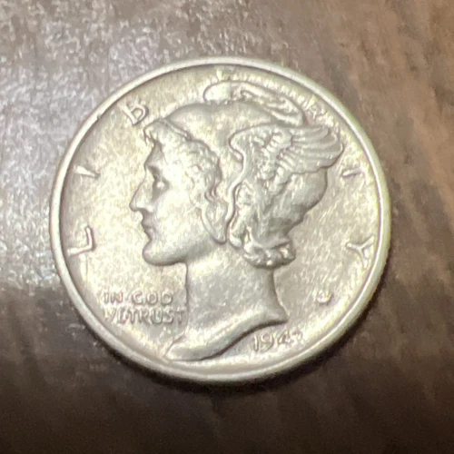 1943 MERCURY DIME AU Actual Coin Check My Store Of All Grades Of Mercury’s
