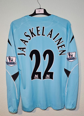 Jussi Jaaskelainen Bolton Wanderers 2007/2008 Torwarttrikot, Reebox L / XL